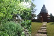 Tribohmer Bach und Kirche Tribohm